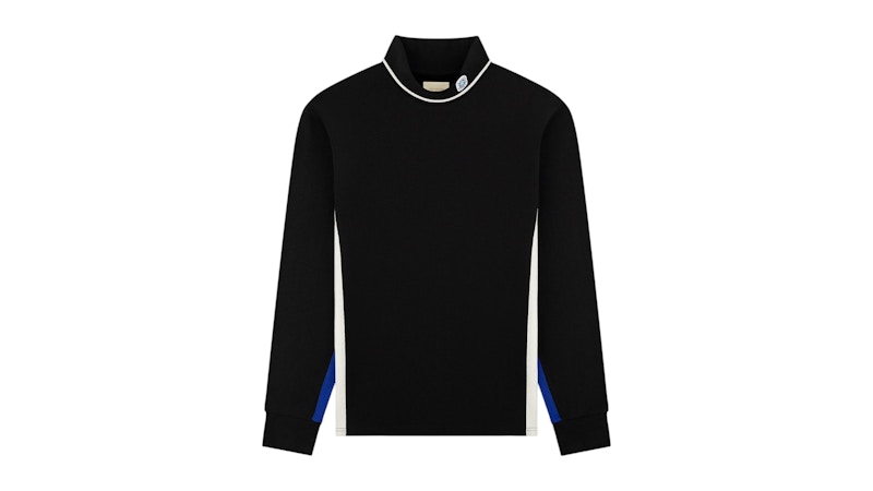 Aime Leon Dore Alpine Jersey Turtleneck Jet Black Men's - FW25 - US
