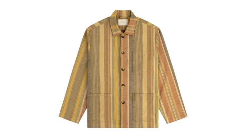Aime Leon Dore Blanket Striped Chore Jacket Multicolor Men's