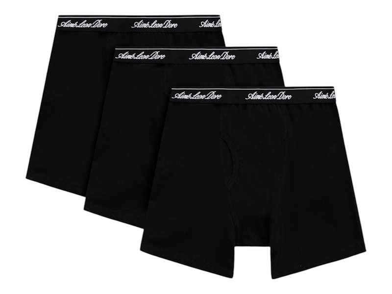 Aime Leon Dore Boxer Brief Set (3 Pack) Black Men
