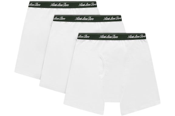 Aime Leon Dore Boxer Brief Set (3 Pack) White