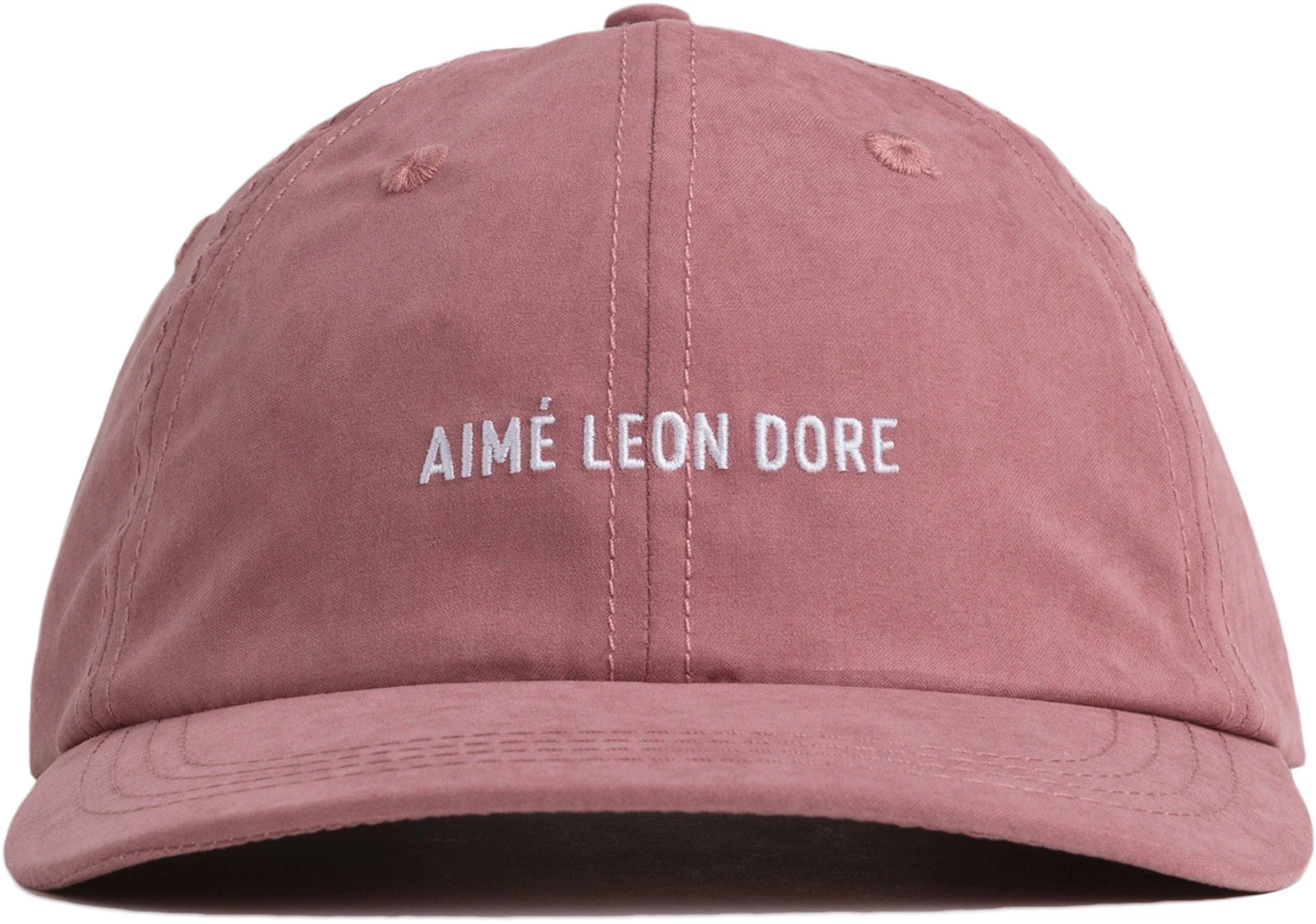 Aime Leon Dore ALD Wool Beret with Embroidered Logo in Violet Ice (Pink)  SS23