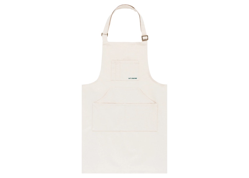 Pre-owned Aimé Leon Dore Cafe Leon Dore Apron (fw22) In Canvas