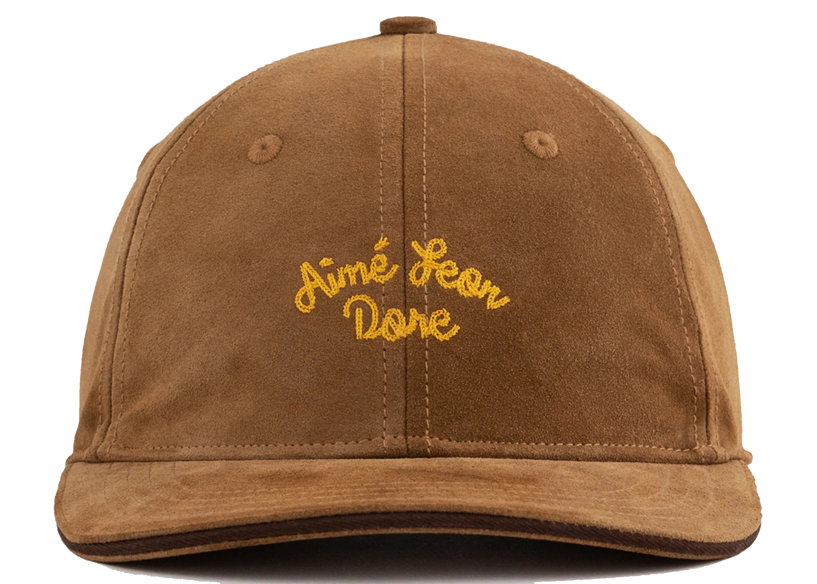 Aime Leon Dore Chain Stitch Suede Hat Brown Men's - SS22 - US