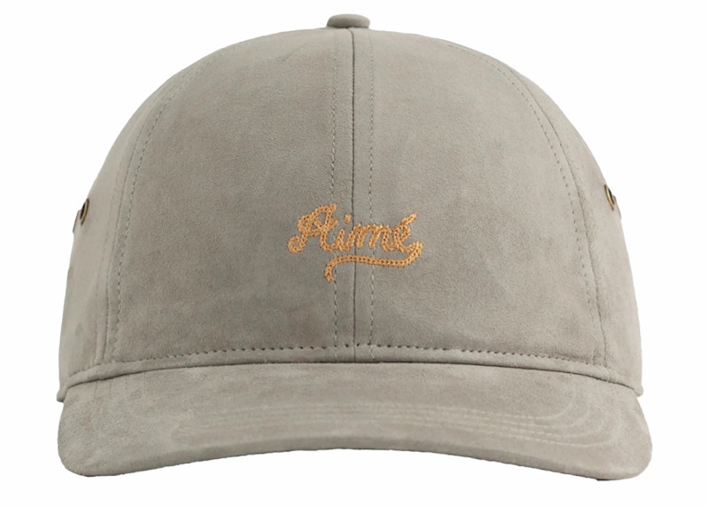 Aime Leon Dore Chain Stitch Suede Hat Grey