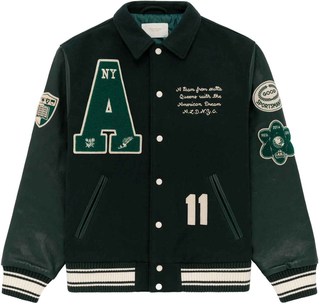 Varsity Jacket (Green) - Saint Michael - XL