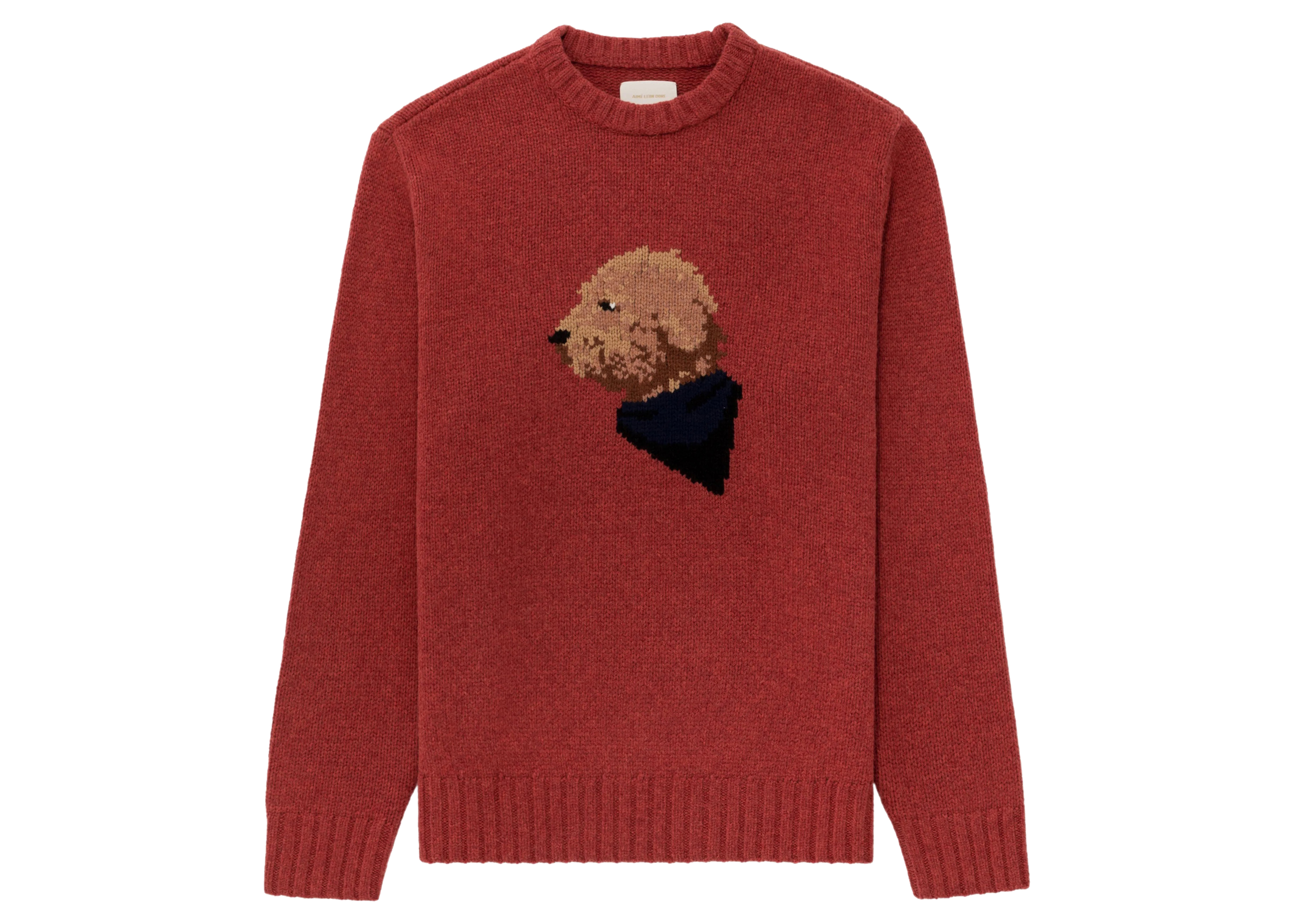Aime Leon Dore Collegiate Buddy Knit Sweater Red メンズ - FW22 - JP