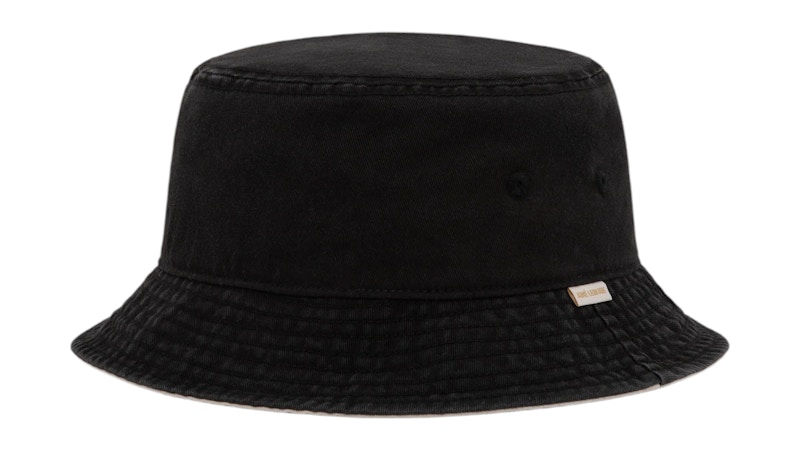 Pre-owned Aimé Leon Dore Men's Aime Leon Dore Contrast Logo Bucket Hat In Black