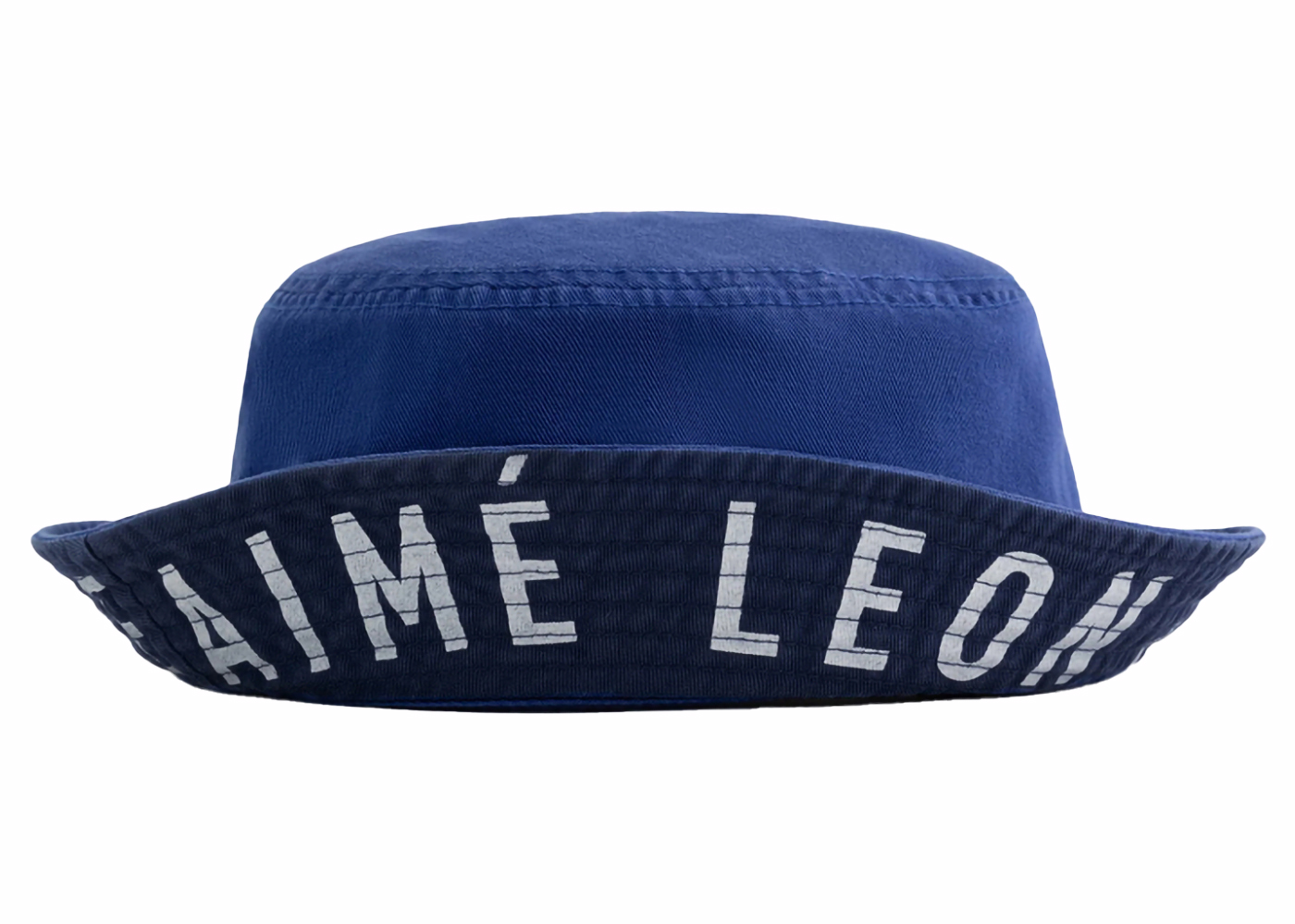 Aime Leon Dore Contrast Logo Bucket Hat Blue