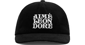 Aime Leon Dore Corduroy 60s Logo Hat Black