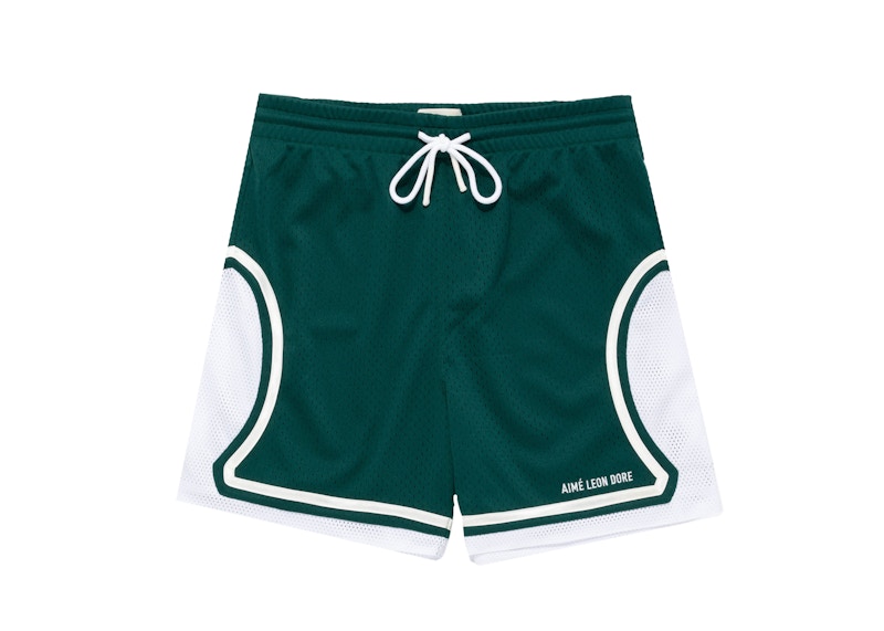 Aime Leon Dore Court Short Green Men's - SS21 - GB