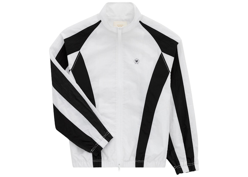 Aime Leon Dore Crest Track Jacket White/Black Men's - SS23 - US