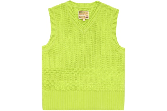 Aime Leon Dore Crochet Vest Sharp Green