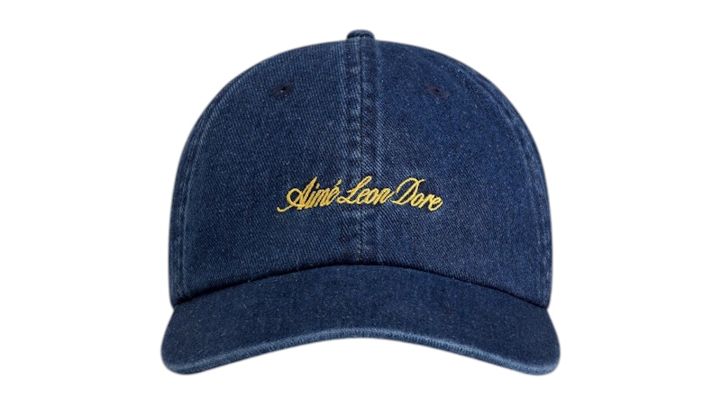 Aime Leon Dore Denim Script Hat Dark Wash メンズ - SS26 - JP