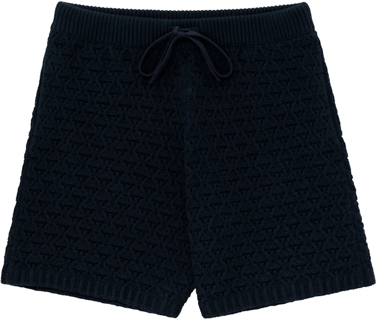 Grey Cozy Knit Boy Shorts by SKIMS on Sale