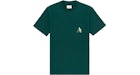 Aime Leon Dore Floral A Pocket T-shirt Green