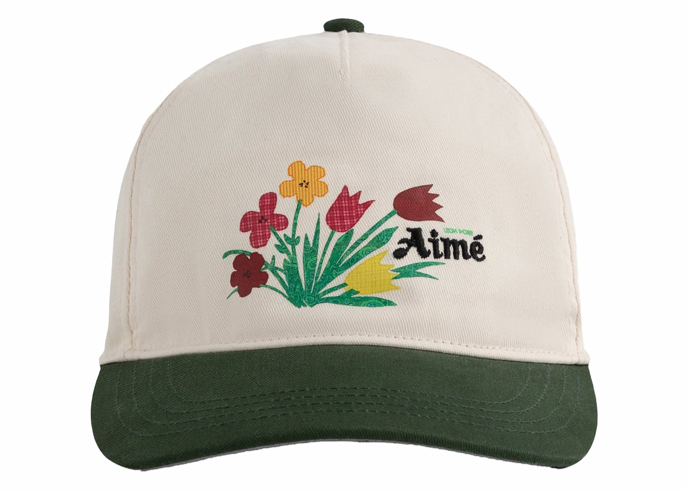 Aime Leon Dore Floral Chino Hat Cream/Green メンズ - JP