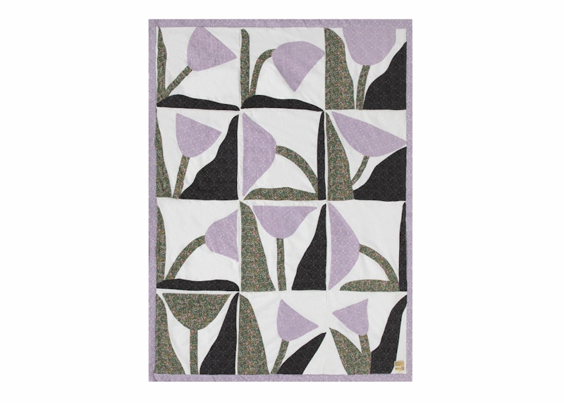Aime Leon Dore Floral Pattern Quilt Multicolor