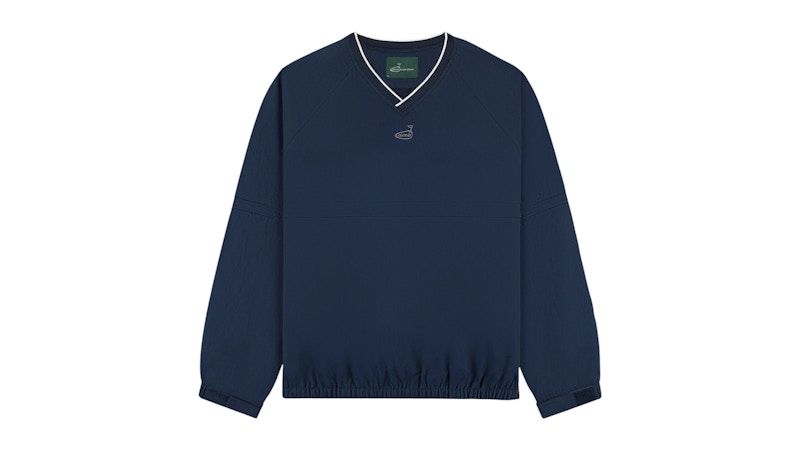 Pre-owned Aimé Leon Dore Men's Aime Leon Dore Golf Convertible Pullover In Navy Blue Blazer