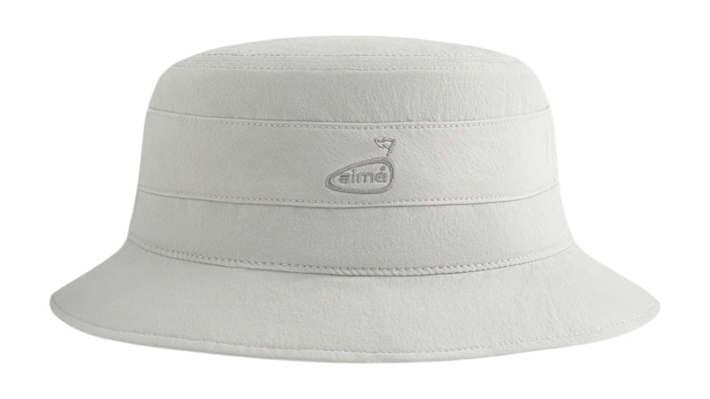 Pre-owned Aimé Leon Dore Men's Aime Leon Dore Golf Cordura Bucket Hat In Light Grey