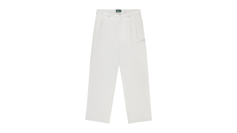 Pre-owned Aimé Leon Dore Men's Aime Leon Dore Golf Cordura Double Pleated Pant In Light Grey