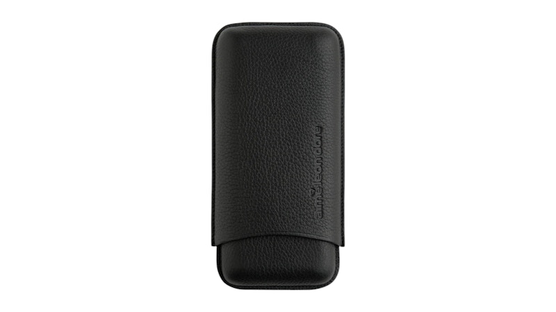 Pre-owned Aimé Leon Dore Men's Aime Leon Dore Golf Leather Cigar Case In Black