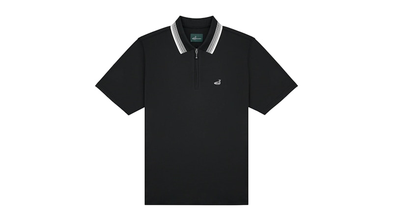 Pre-owned Aimé Leon Dore Men's Aime Leon Dore Golf Performance Polo Shirt In Black