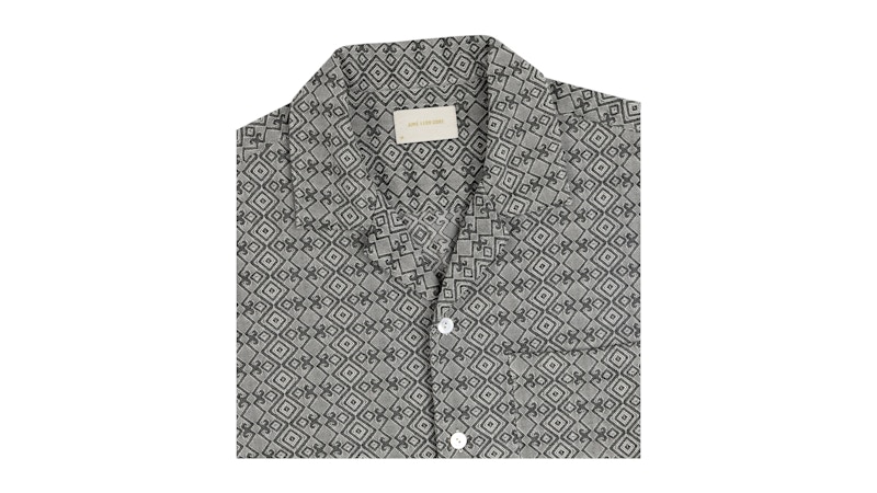 Aime Leon Dore Jacquard Leisure Shirt Black Men's - SS26 - GB
