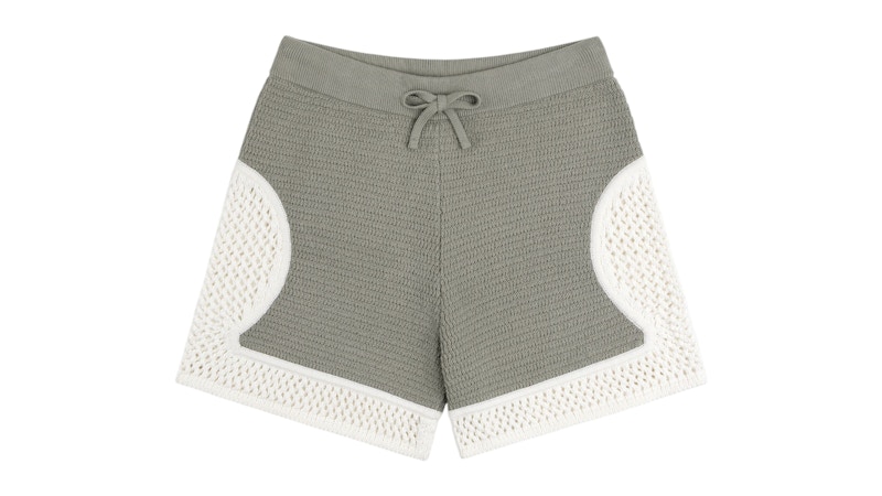 Aime Leon Dore Knit Court Short Grey/Cream Men's - SS26 - US