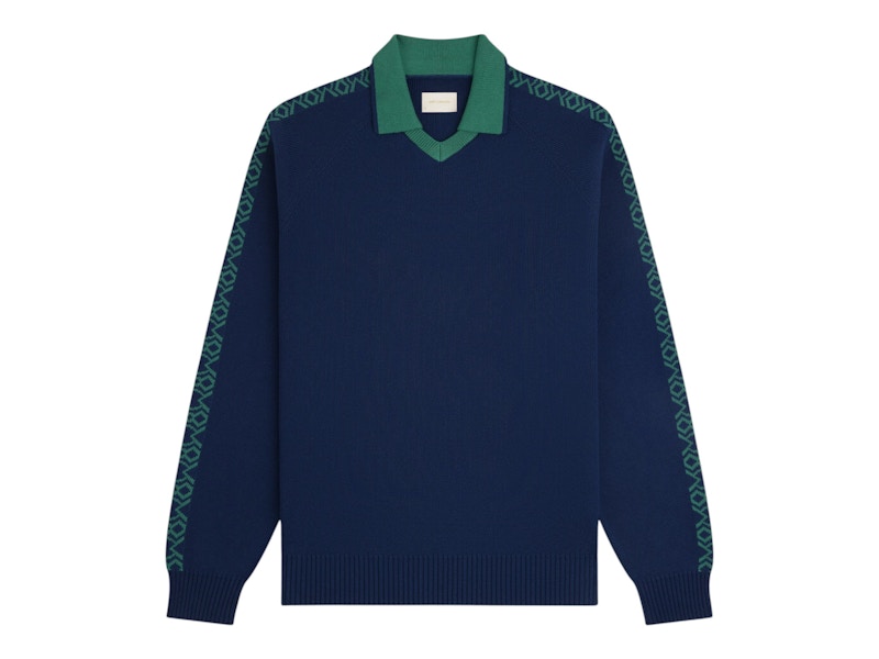 Aime Leon Dore Knit Sport Pullover Blue Men's - SS26 - GB