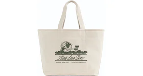 Aime Leon Dore Large Unisphere Tote Bag Cream/Green