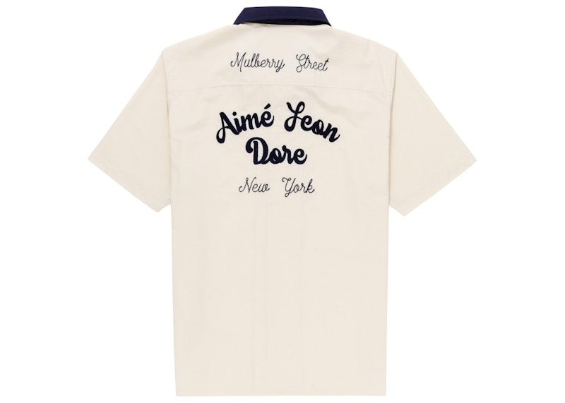 Aime Leon Dore League Shirt White Men's - SS21 - US