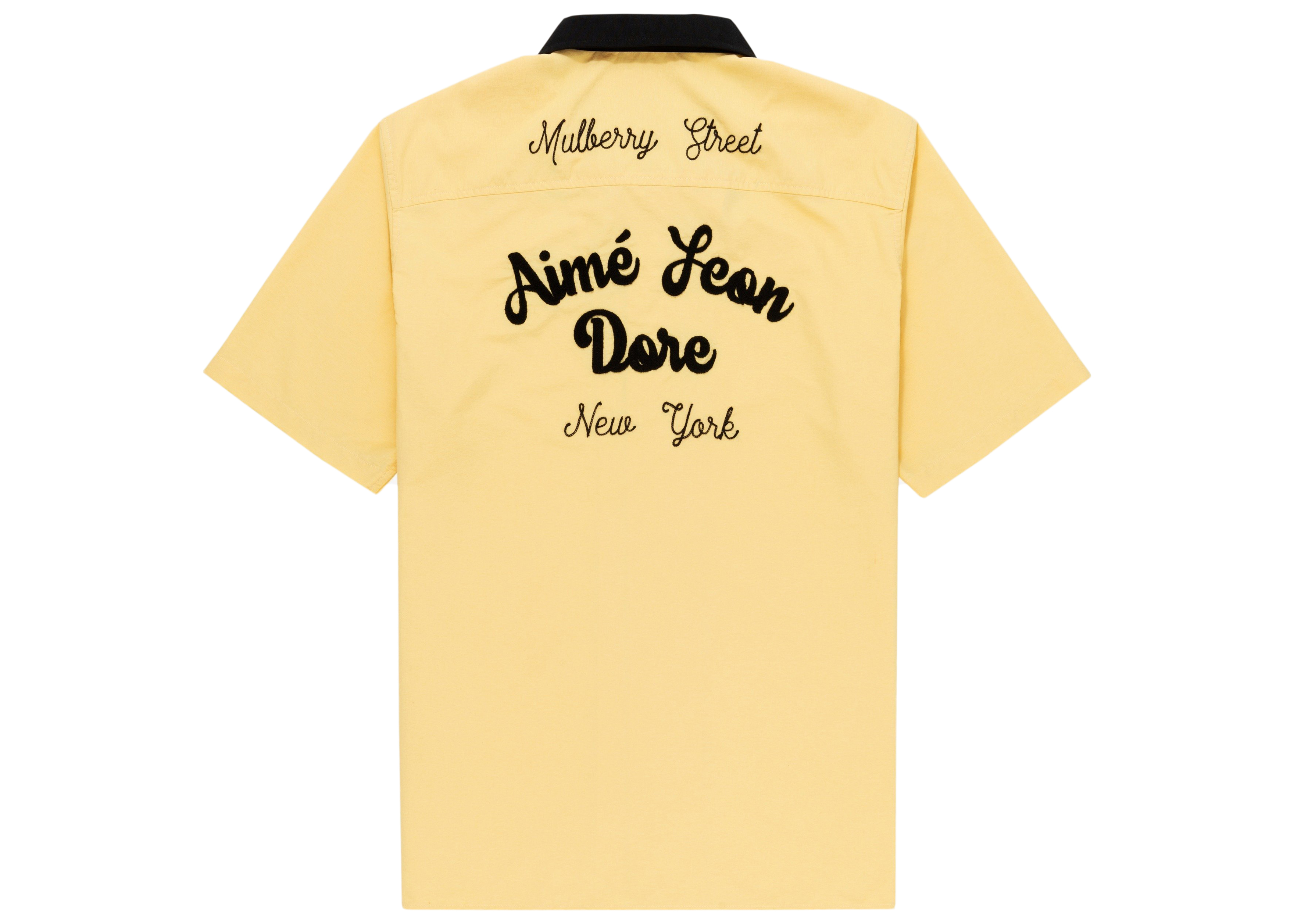 Aime Leon Dore League Shirt Yellow - SS21 - US