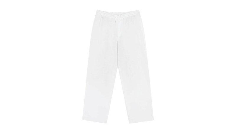 Aime Leon Dore Linen Leisure Pant White Men's - SS26 - US Aime Leon Dore Linen Leisure Pant White Men's - SS26 - US