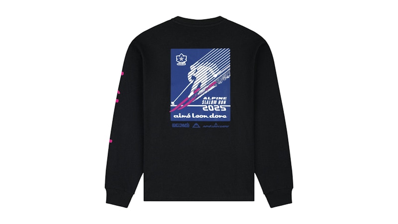 Aime Leon Dore Long-Sleeve Alpine Ski Tee Jet Black メンズ - FW25 - JP