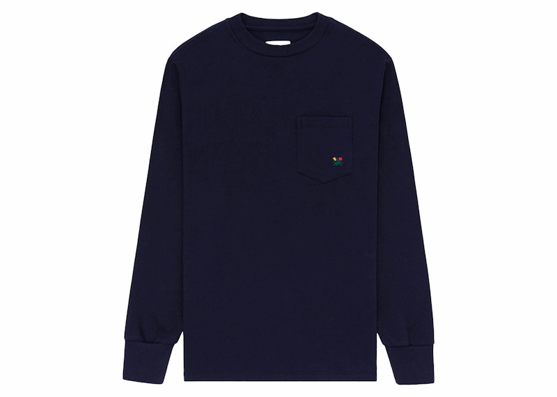 Aime Leon Dore Long-Sleeve Crest Pocket Tee Navy メンズ - FW23 - JP