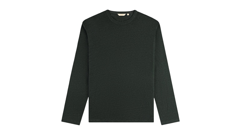 Aime Leon Dore Long-Sleeve Linen Tee Black メンズ - SS26 - JP