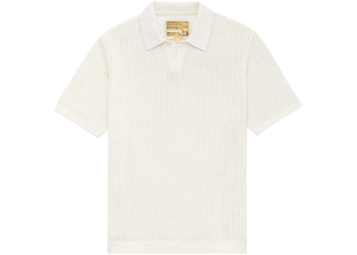Mesh knit polo Clearance