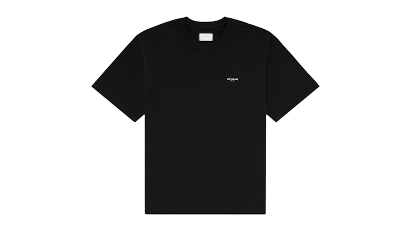 Aimé Leon Dore Micro Logo Tee JET BLACK Aime Leon Dore Micro Logo Tee Jet Black Men's - SS26 - US