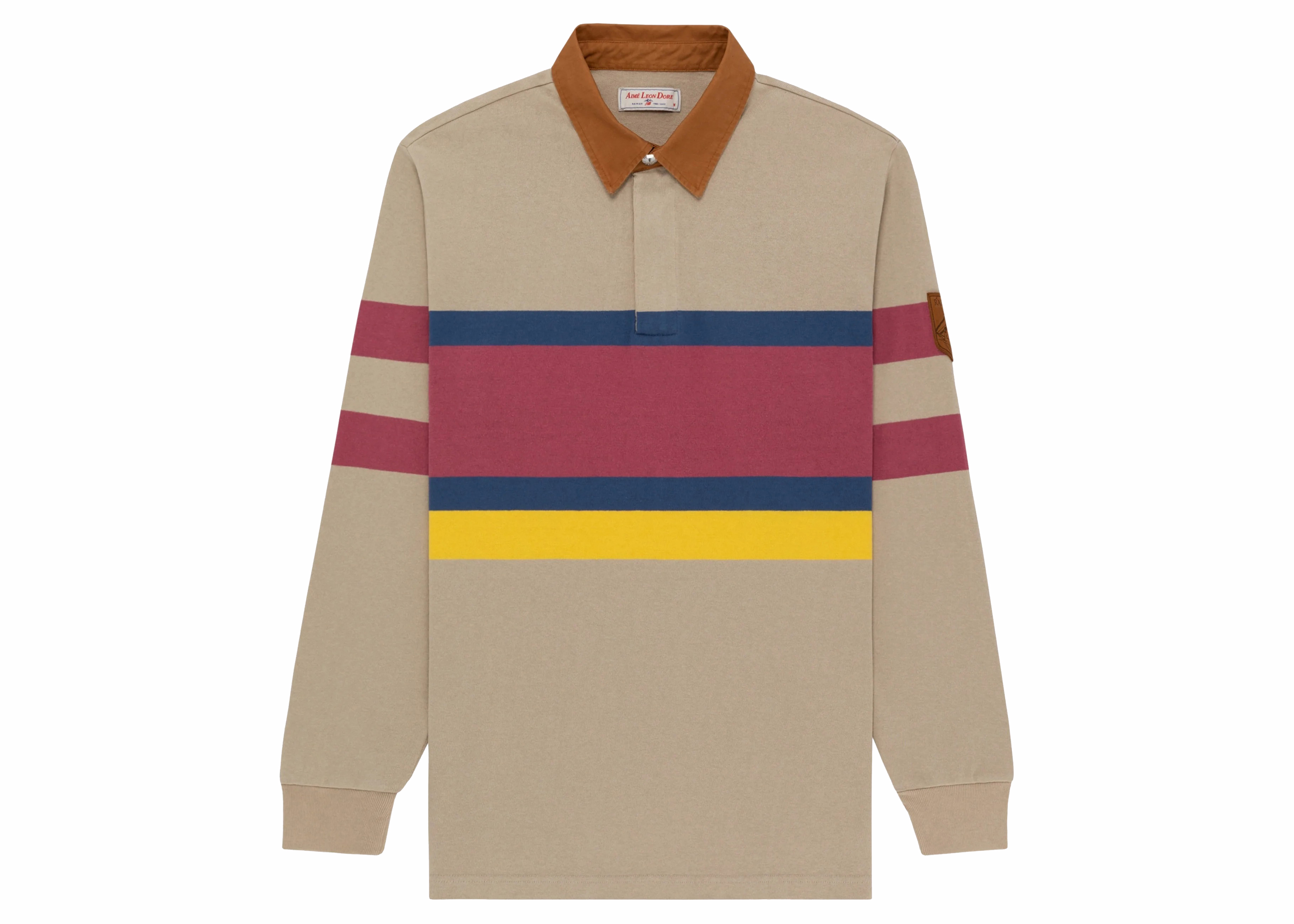 Aime Leon Dore New Balance Striped Rugby Shirt Multicolor/Striped