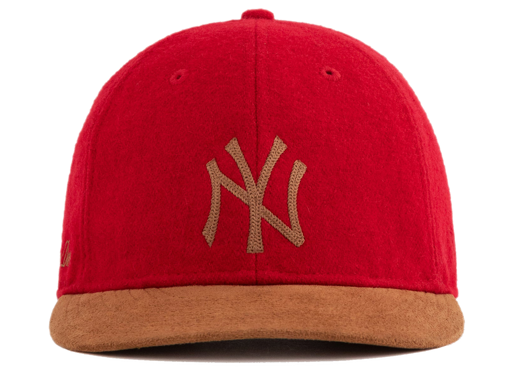 Aime Leon Dore New Era Melton Wool Yankees Hat Red