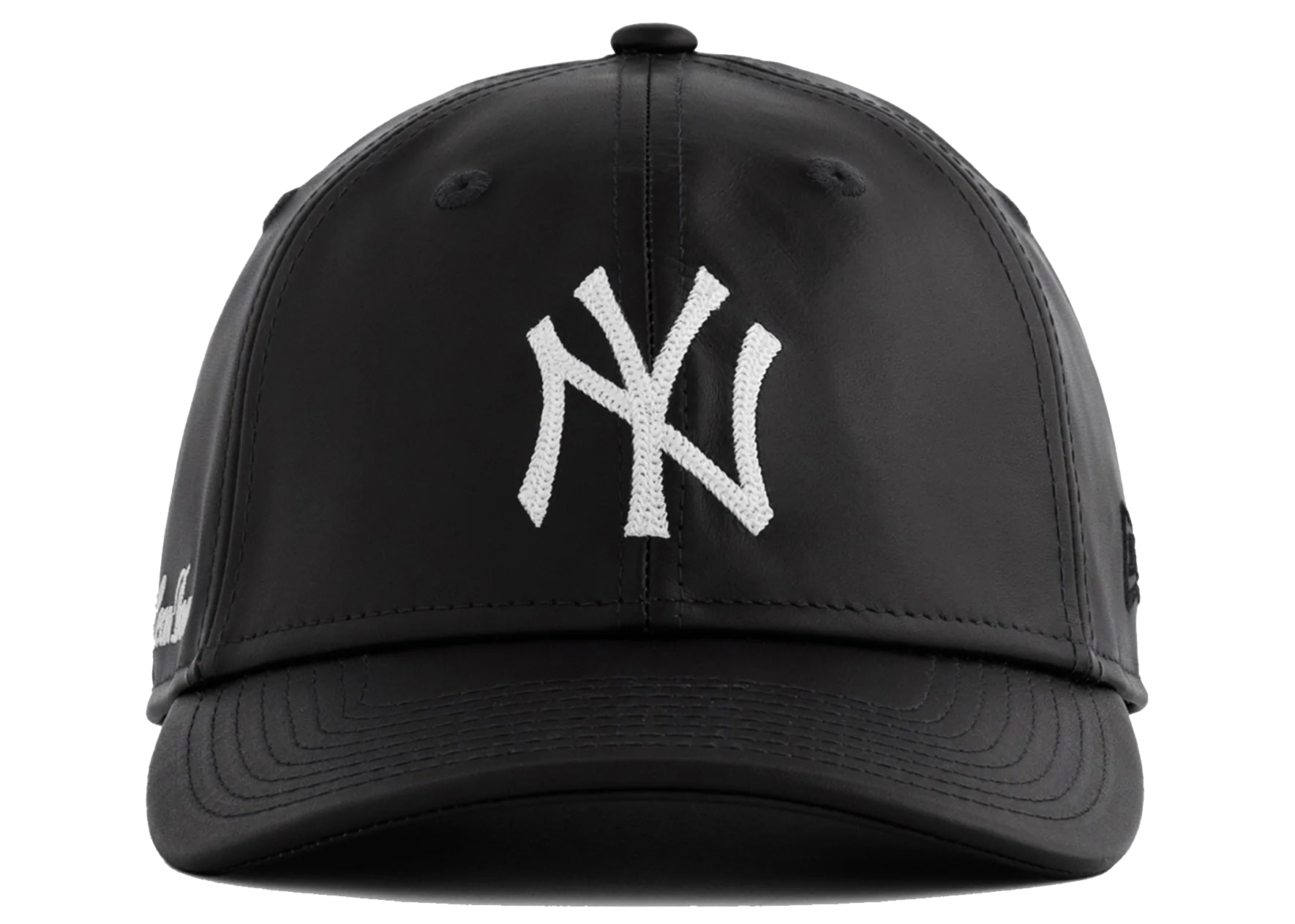 Aime Leon Dore New Era Yankees Leather Ballpark Hat Black - FW22