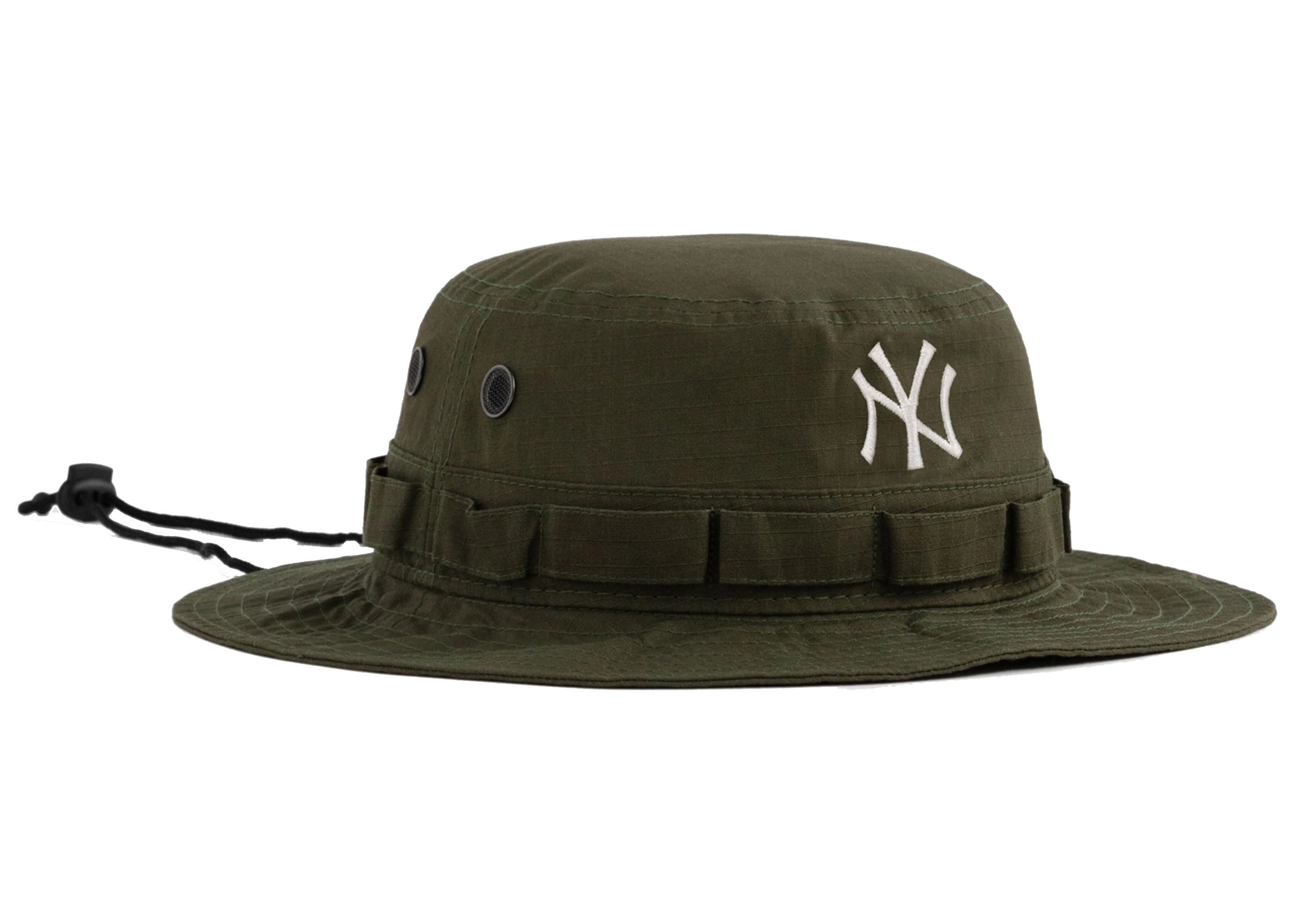 Aime Leon Dore New Era Yankees Safari Bucket Hat Green