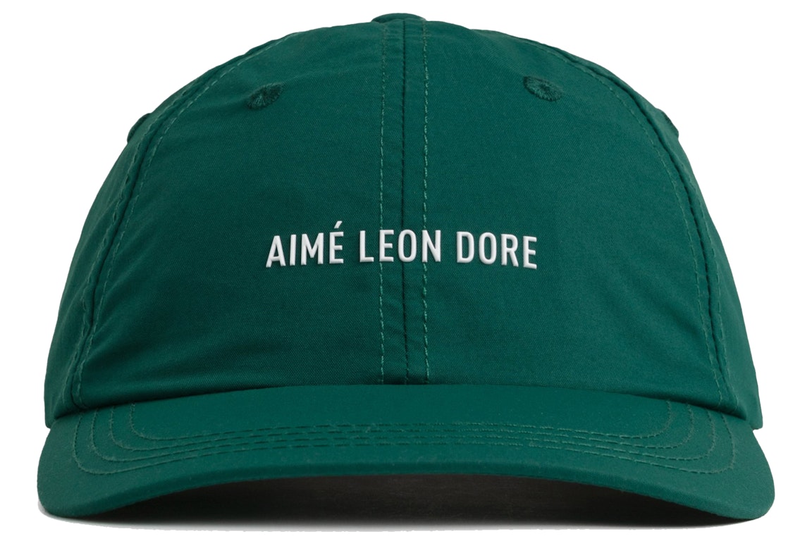 Pre-owned Aimé Leon Dore Aime Leon Dore Nylon Sport Hat Green
