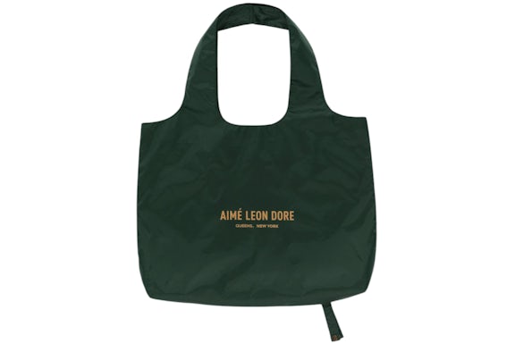 Aime Leon Dore Packable Logo Tote Green