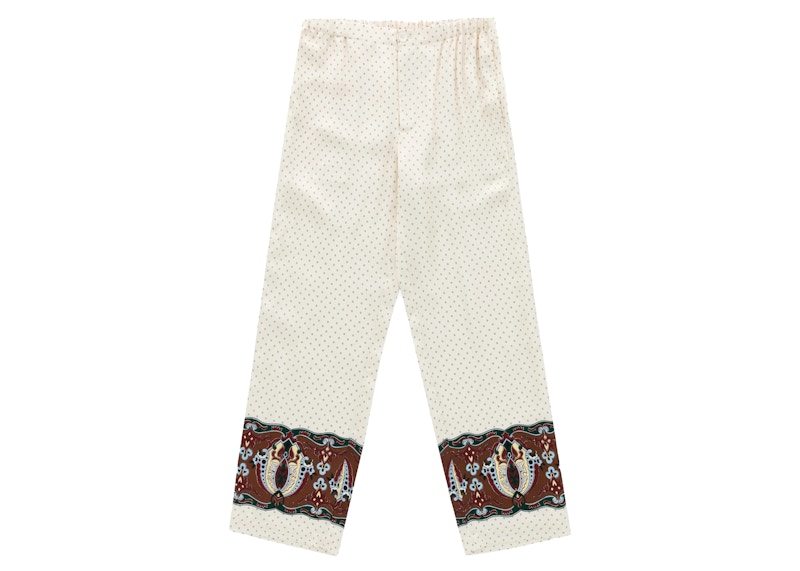 Supreme Paisley Grid Chino Pant Khaki Men's - SS20 - US