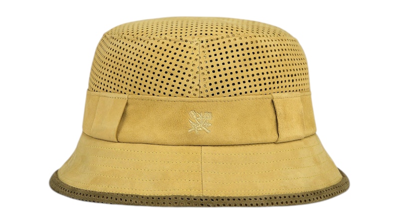 Aime Leon Dore Perforated Suede Bucket Hat Yellow メンズ - SS26 - JP