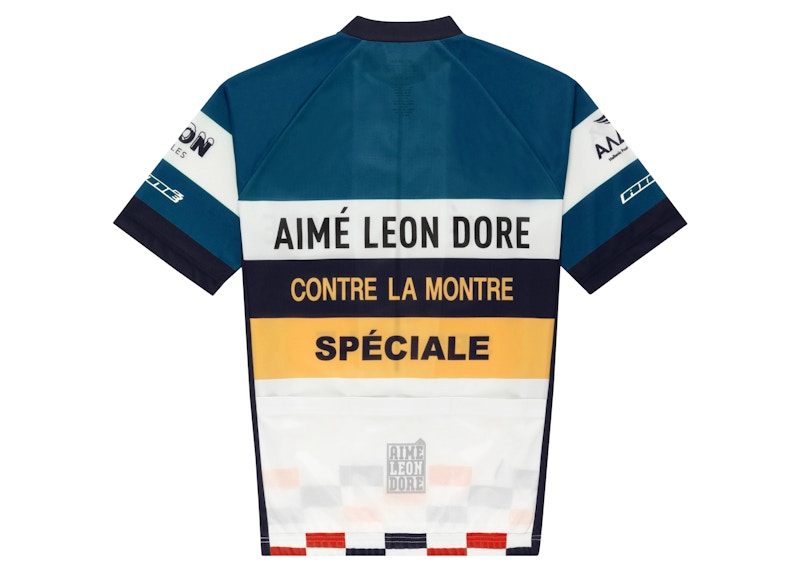 Aime Leon Dore Poly Cycling Jersey Multicolor/Blue Men's - SS23 - US