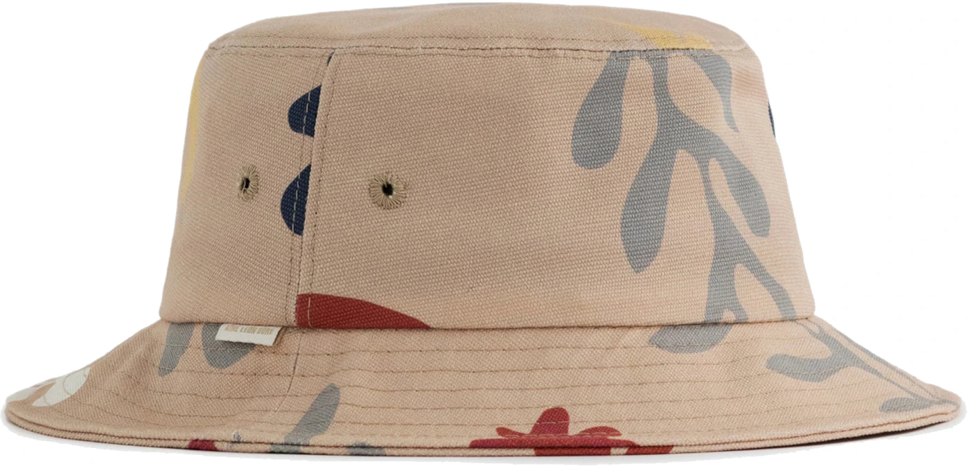 Aime Leon Dore Printed Cutout Bucket Hat Tan Men's - SS22 - US