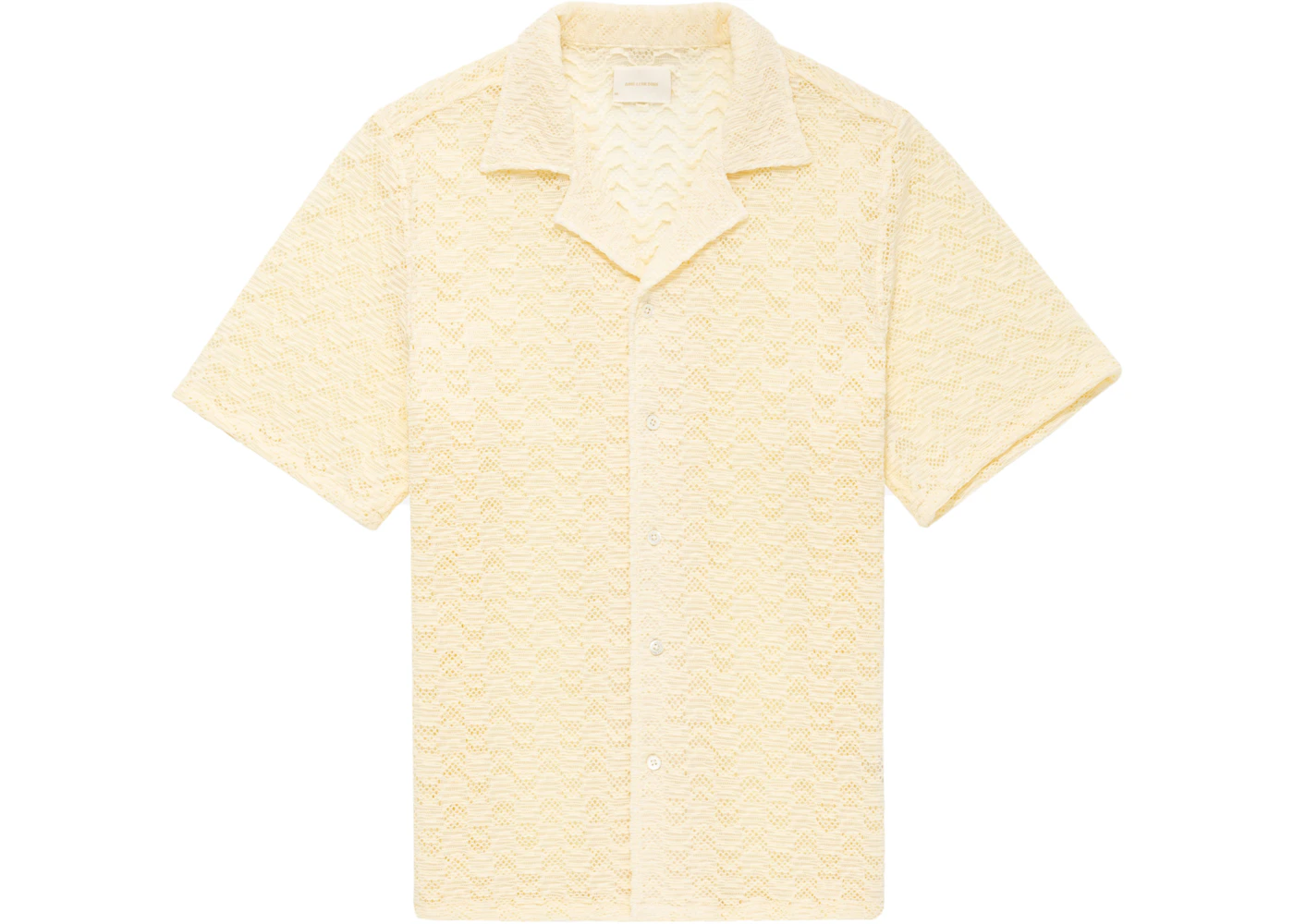 Aime Leon Dore Rico Shirt Yellow Men's - SS21 - GB