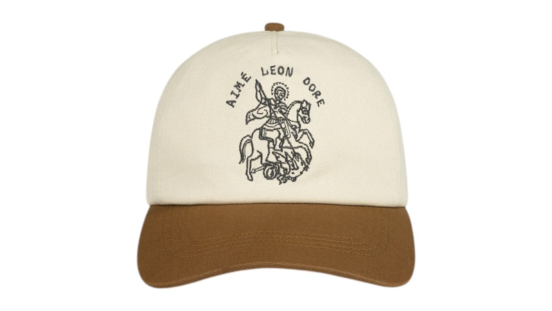 Aime Leon Dore Saint George Logo Hat Cream/Brown メンズ - SS26 - JP